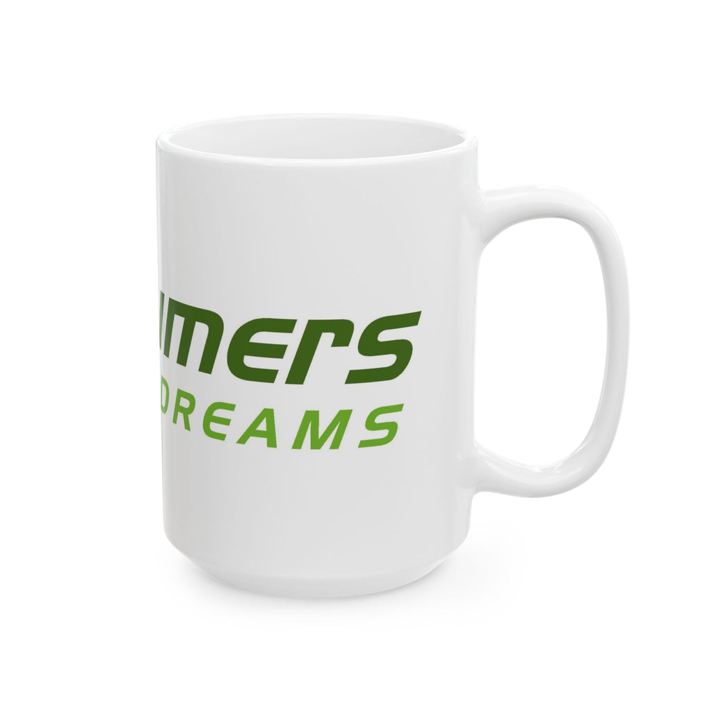 Ceramic Mug - 'Ecosumer: Growing Green Dreams' Eco-Friendly Coffee Cup (11oz, 15oz)