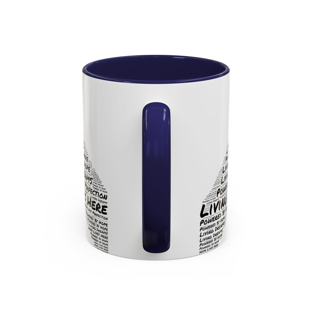 Peer Support Coffee Mug — Hope Lives Here Heart Design (11/15oz)