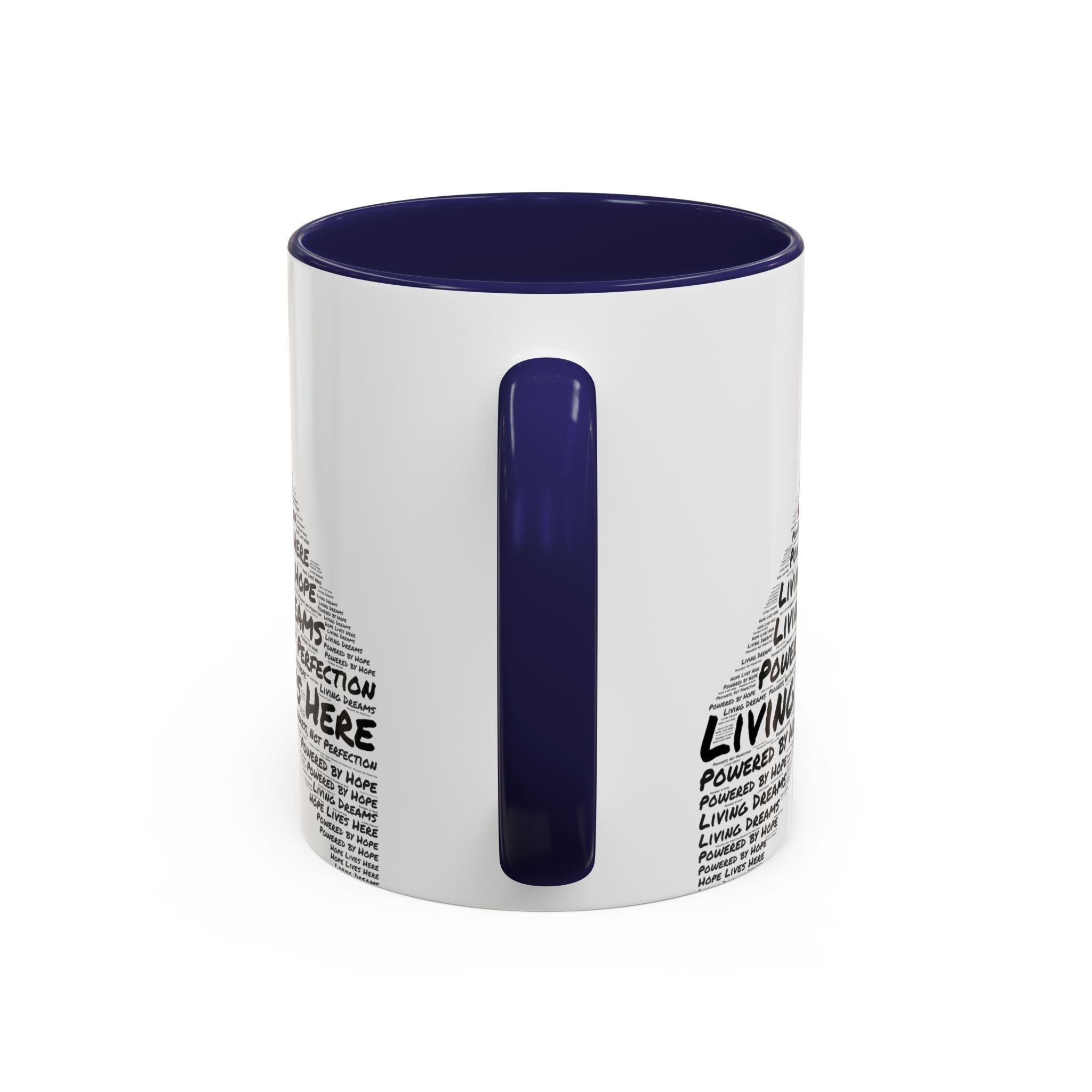 Peer Support Coffee Mug — Hope Lives Here Heart Design (11/15oz)