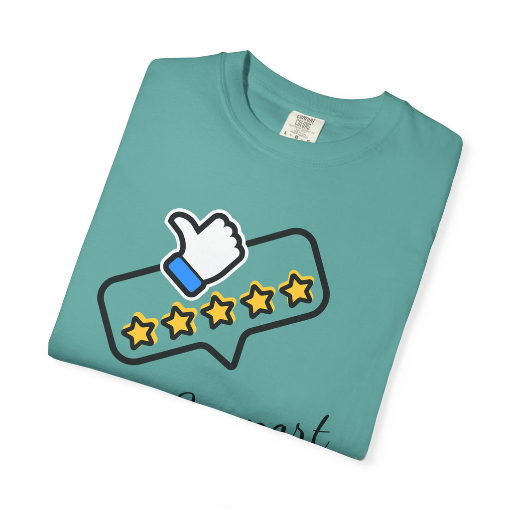 Backed by Research, Powered by Hope —  Peer Support Works T-Shirt —