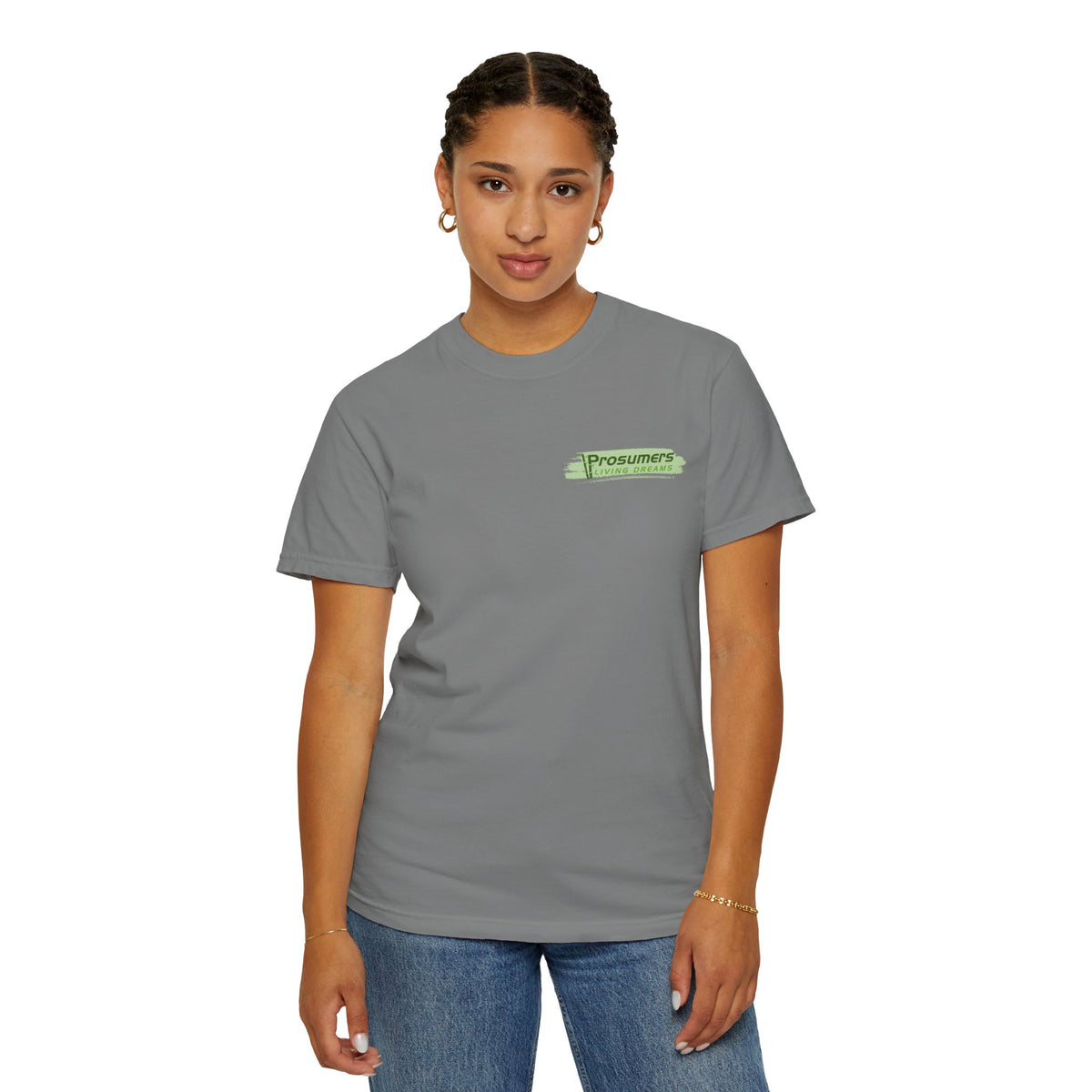 Prosumer T-Shirt — 'Strong. Brave. Seen. Heard.' Inspirational Graphic Tee