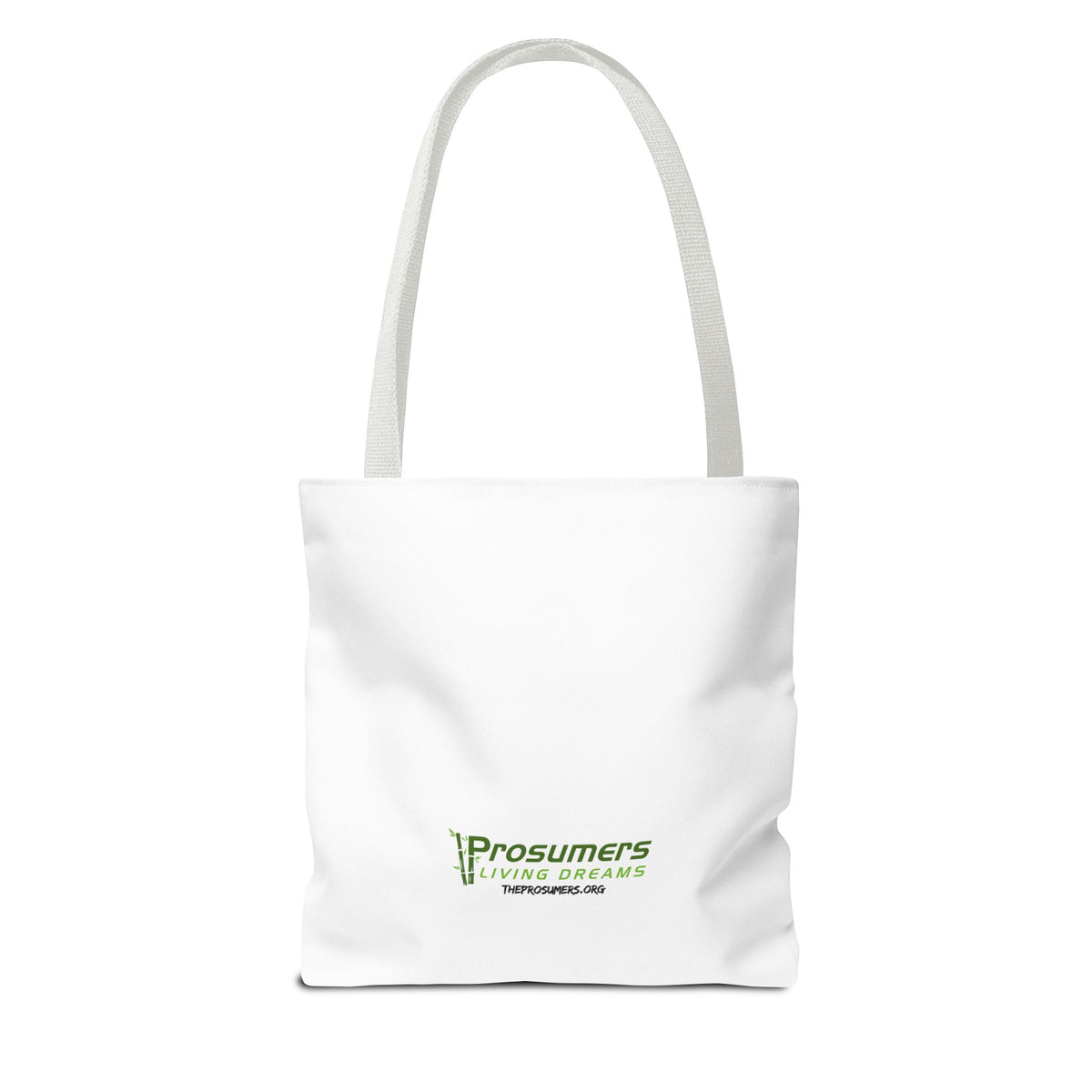 Prosumer Tote Bag — "Strong. Brave. Seen. Heard. Enough. Worthy. Free. Hopeful." Inspirational Everyday Tote
