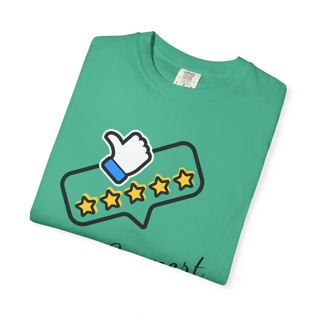 Backed by Research, Powered by Hope —  Peer Support Works T-Shirt —