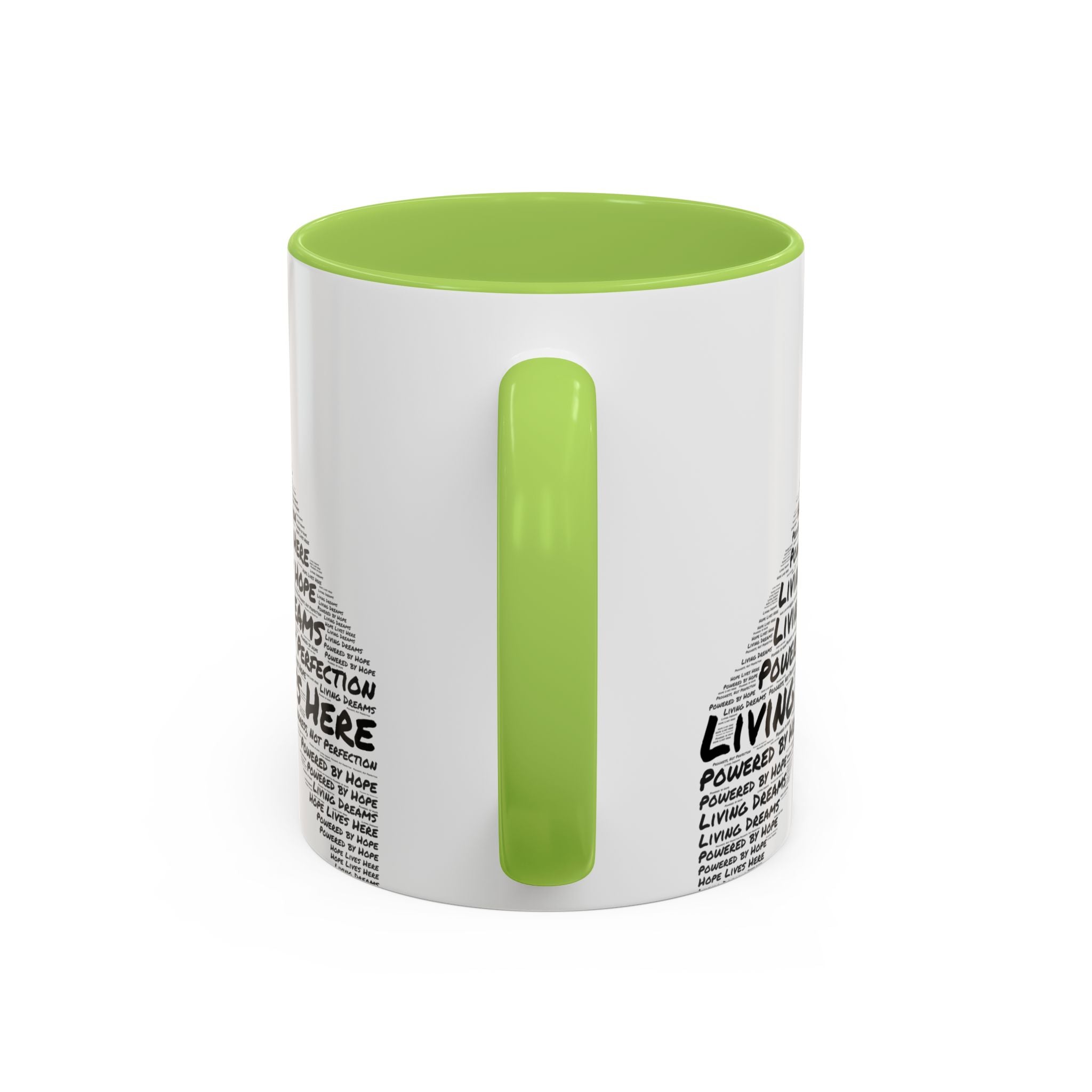 Peer Support Coffee Mug — Hope Lives Here Heart Design (11/15oz)
