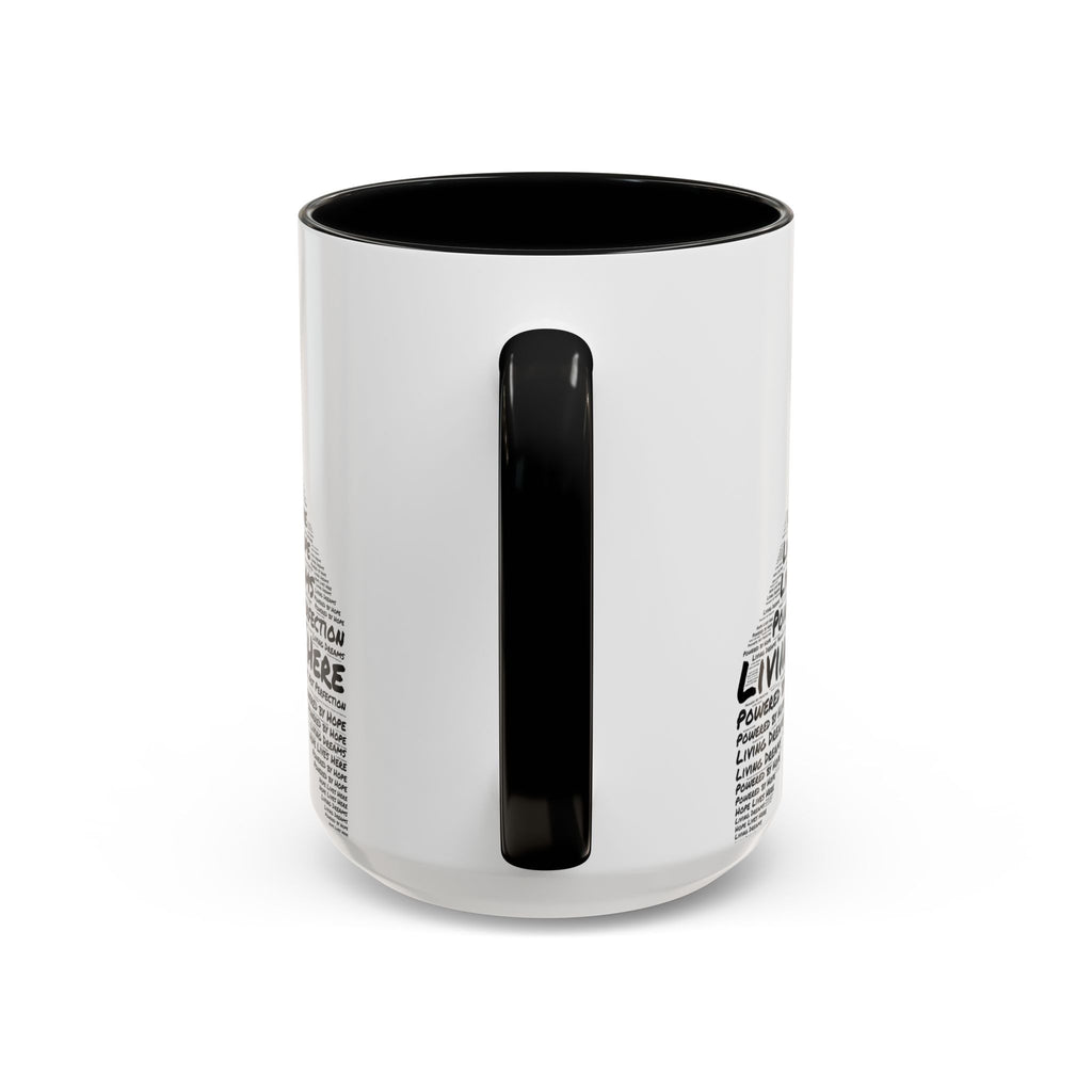 Peer Support Coffee Mug — Hope Lives Here Heart Design (11/15oz)