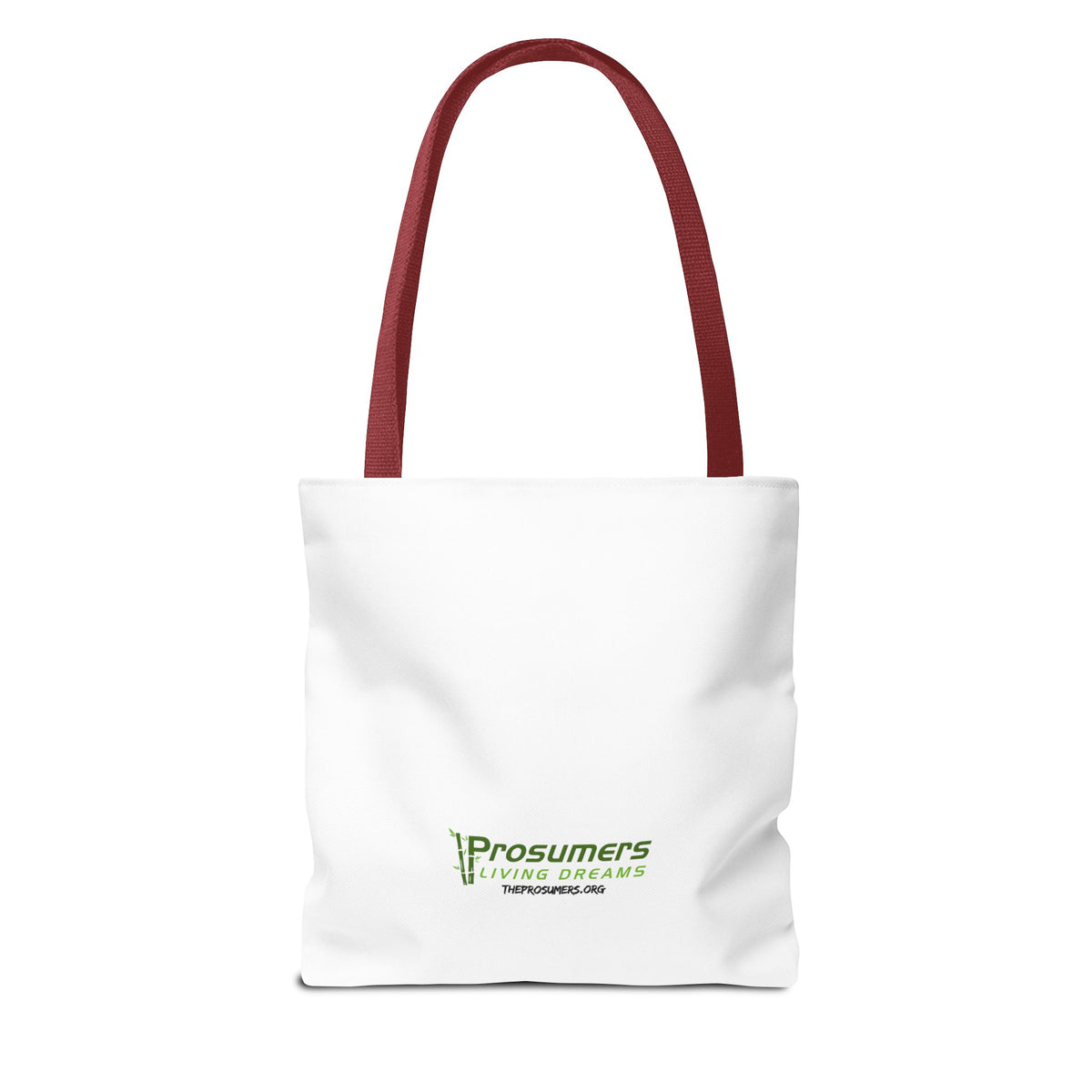 Prosumer Tote Bag — "Strong. Brave. Seen. Heard. Enough. Worthy. Free. Hopeful." Inspirational Everyday Tote