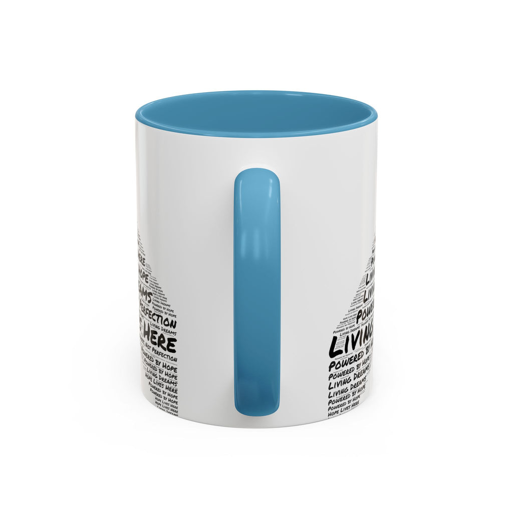 Peer Support Coffee Mug — Hope Lives Here Heart Design (11/15oz)