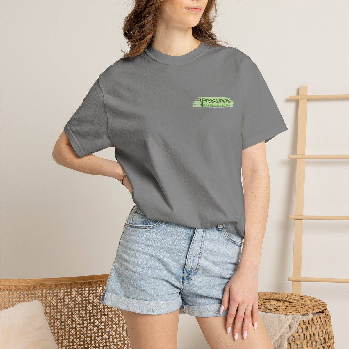 Prosumer T-Shirt — 'Strong. Brave. Seen. Heard.' Inspirational Graphic Tee