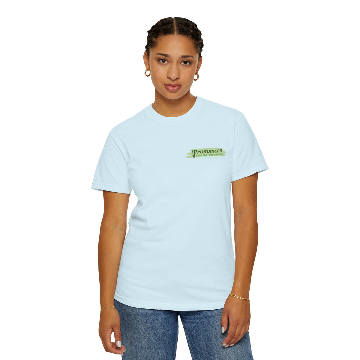 Prosumer T-Shirt — 'Strong. Brave. Seen. Heard.' Inspirational Graphic Tee