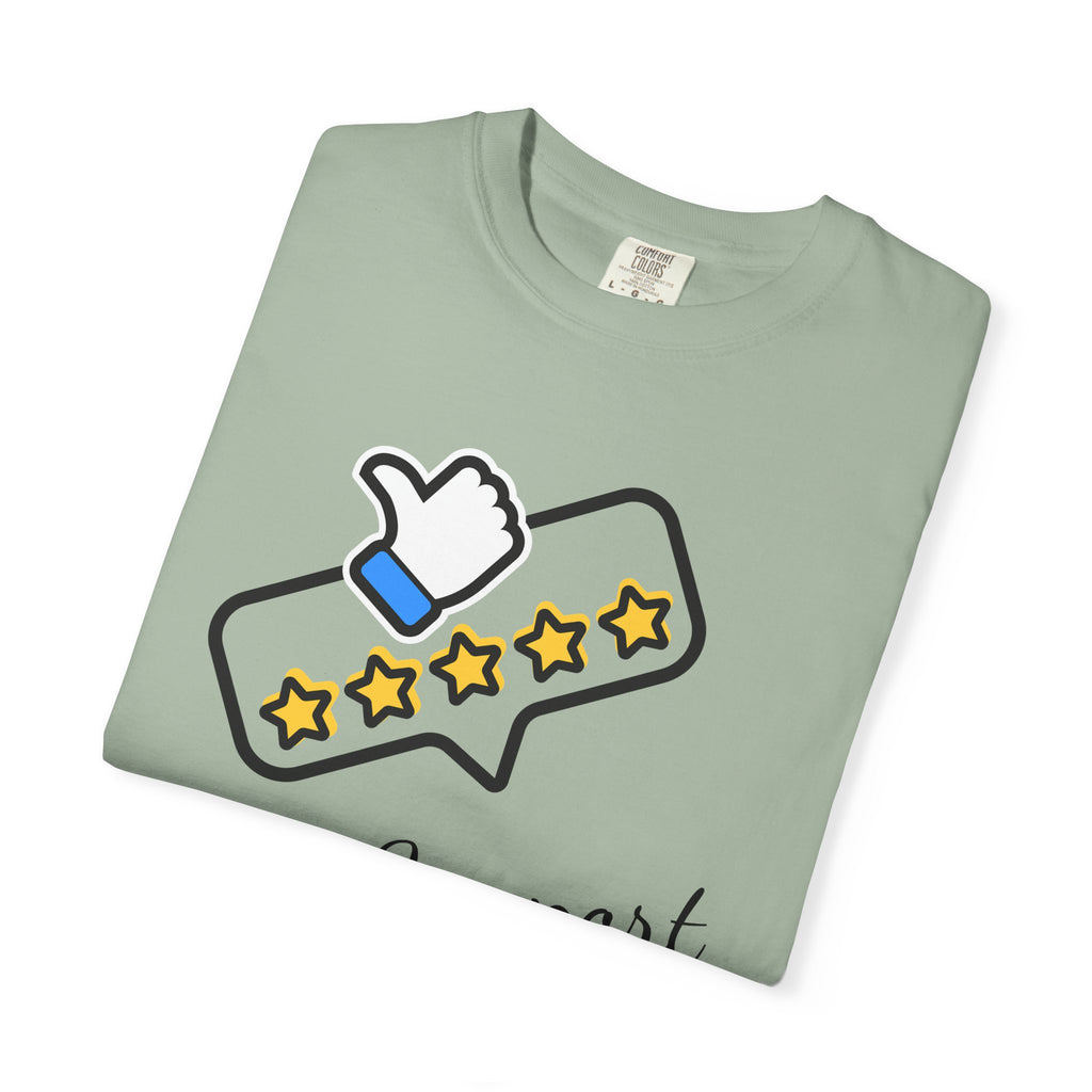 Backed by Research, Powered by Hope —  Peer Support Works T-Shirt —