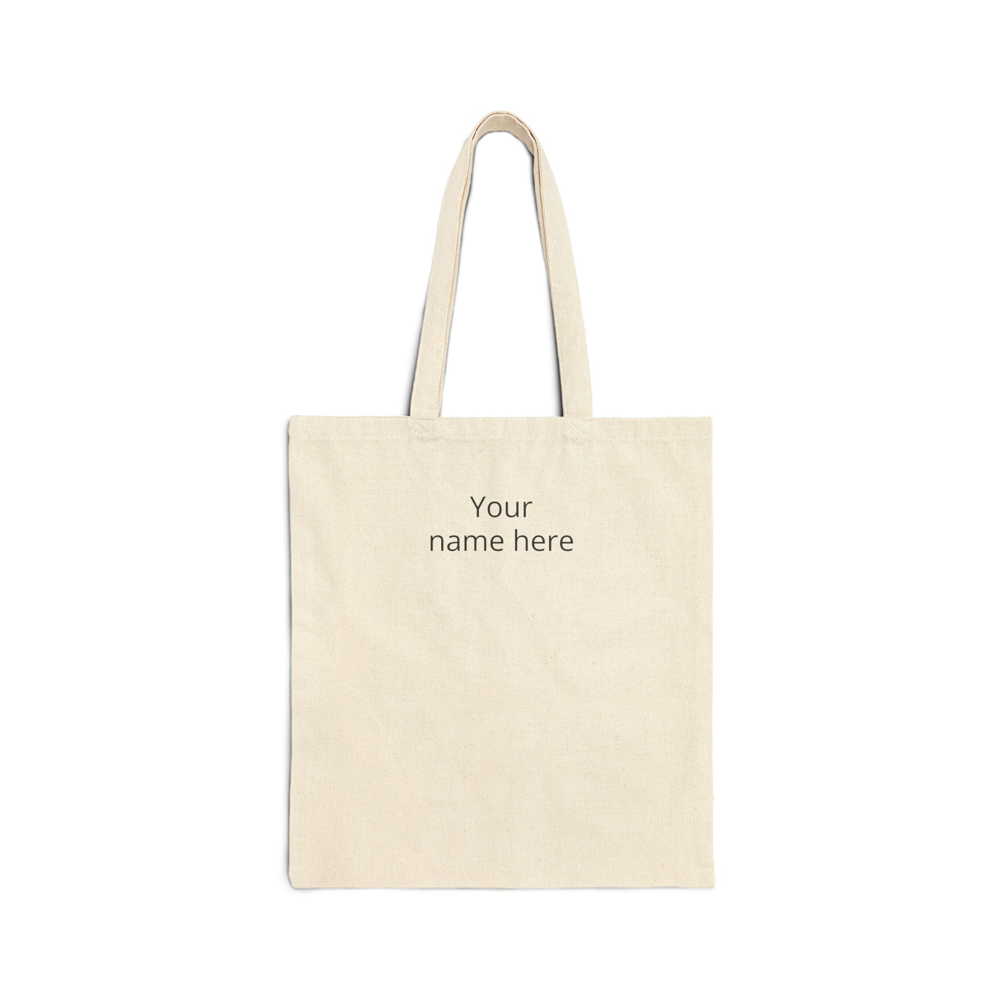 Recovery Is Possible Canvas Tote Bag — Motivational Mental Health Support Tote