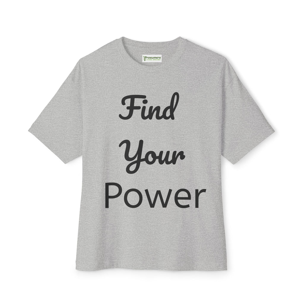 Find Your Power tee | Peer Support Works inspirational shirt