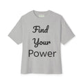 Find Your Power tee | Peer Support Works inspirational shirt