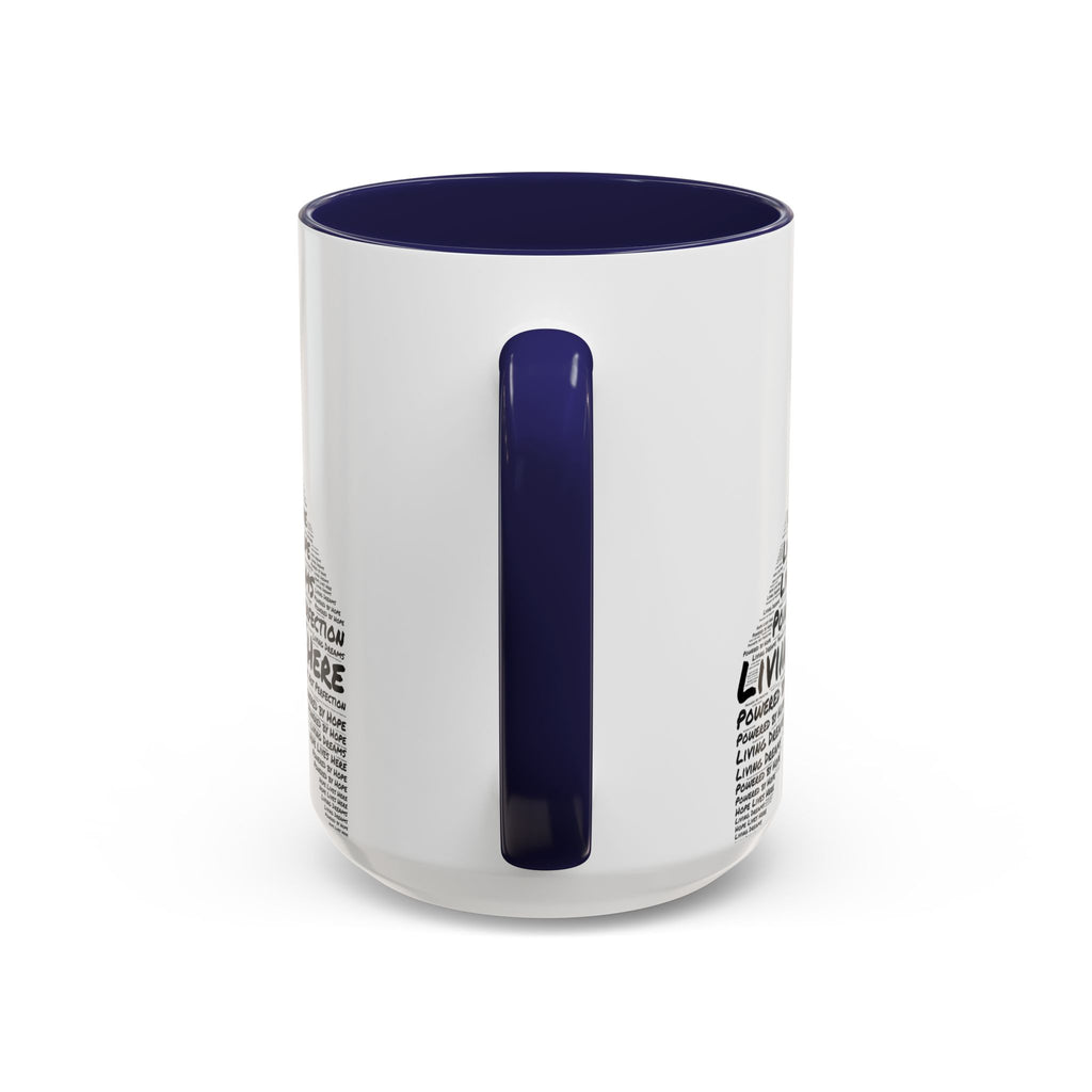 Peer Support Coffee Mug — Hope Lives Here Heart Design (11/15oz)
