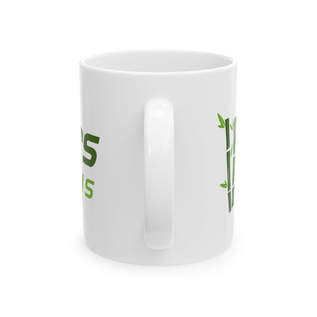Ceramic Mug - 'Ecosumer: Growing Green Dreams' Eco-Friendly Coffee Cup (11oz, 15oz)