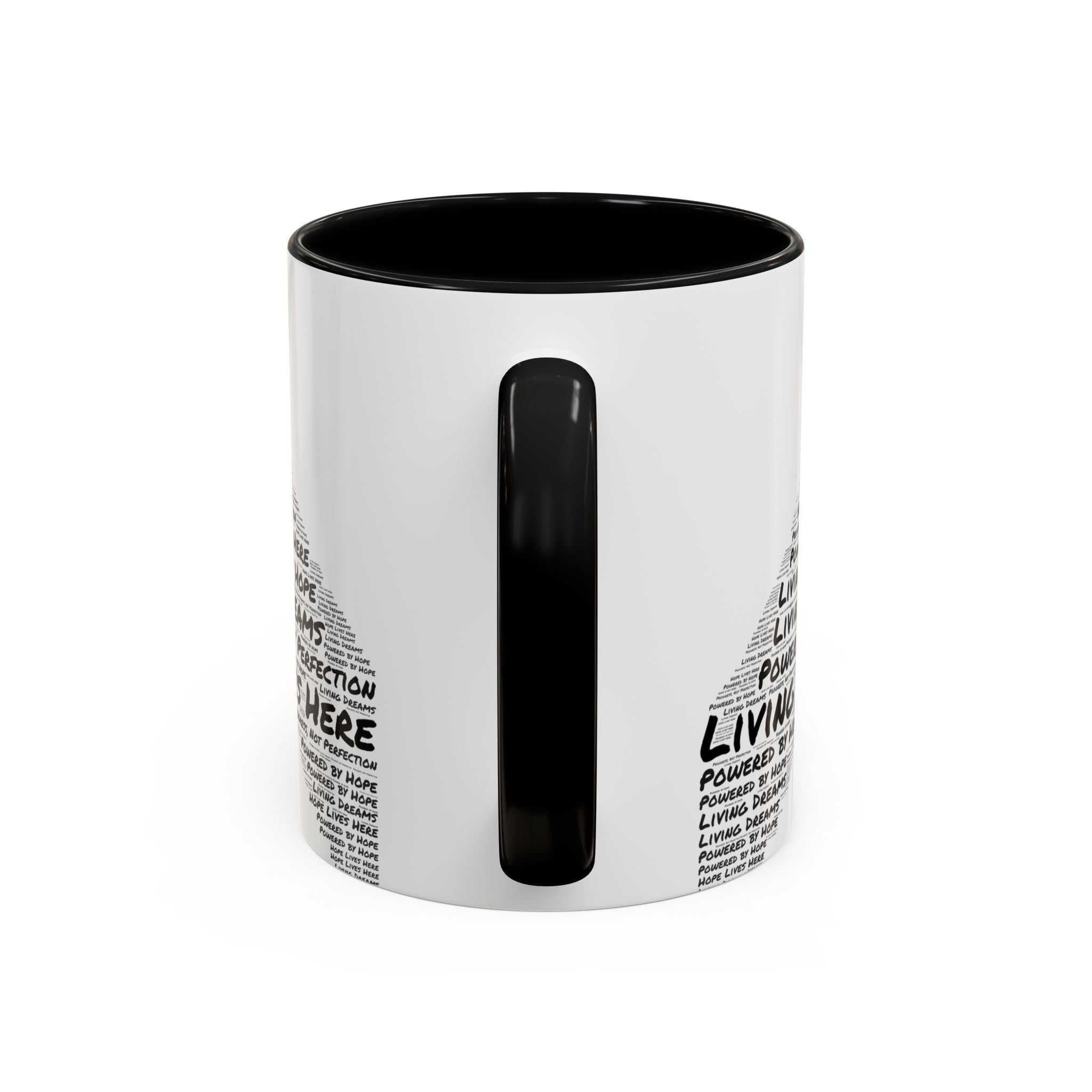Peer Support Coffee Mug — Hope Lives Here Heart Design (11/15oz)