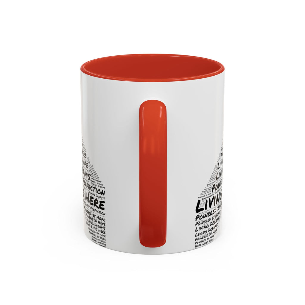 Peer Support Coffee Mug — Hope Lives Here Heart Design (11/15oz)
