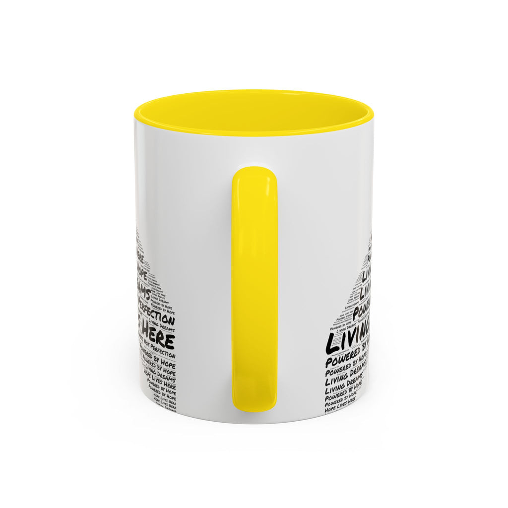 Peer Support Coffee Mug — Hope Lives Here Heart Design (11/15oz)