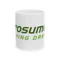 Ceramic Mug - 'Ecosumer: Growing Green Dreams' Eco-Friendly Coffee Cup (11oz, 15oz)