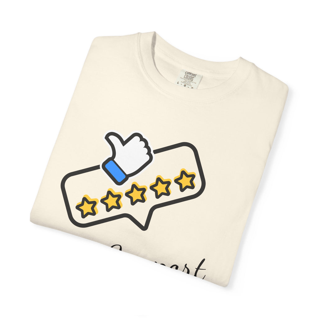 Backed by Research, Powered by Hope —  Peer Support Works T-Shirt —