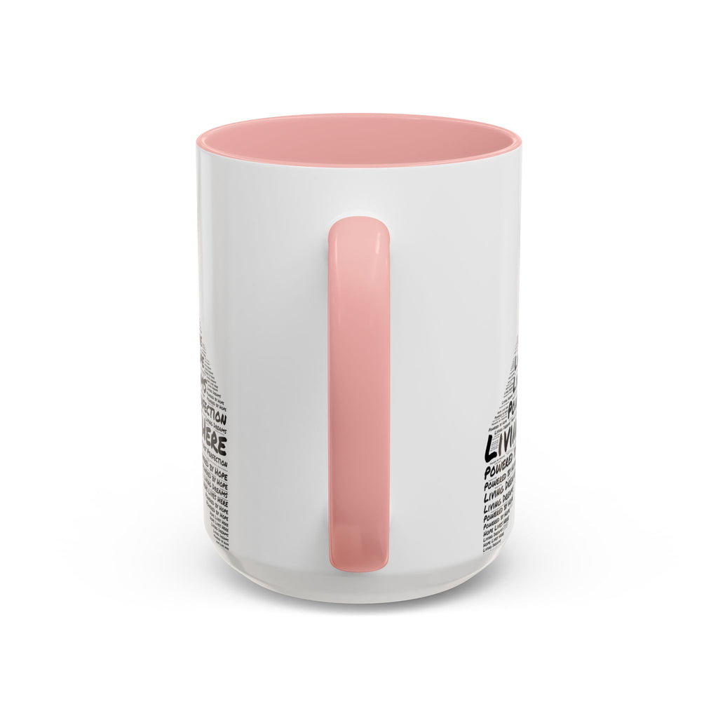 Peer Support Coffee Mug — Hope Lives Here Heart Design (11/15oz)