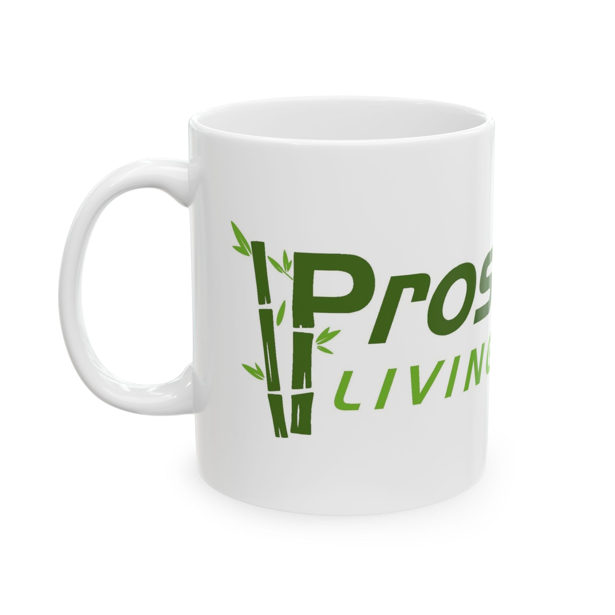 Ceramic Mug - 'Ecosumer: Growing Green Dreams' Eco-Friendly Coffee Cup (11oz, 15oz)