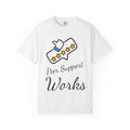 Backed by Research, Powered by Hope —  Peer Support Works T-Shirt —
